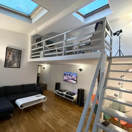 Duplex De Charme Париж